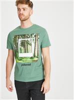 Polaroid Green Graphic T-Shirt XL
