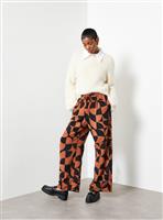 For All the Love Geometric Printed Co-ord Wide Leg Trouser 6