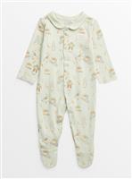 Peter Rabbit Green Sleepsuit Up to 3 mths