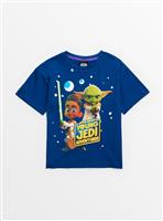 Star Wars Young Jedi Blue T-Shirt 3-4 years