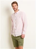 BRAKEBURN Pink Stripe Long Sleeve Shirt S