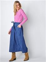 BURGS Valley Skirt High Waisted Midi Skirt 8