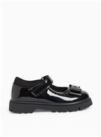 Magic Feet Black Patent Bow Mary Jane Shoes 13 Infant