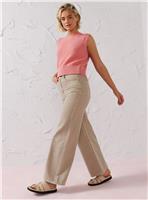 EVERBELLE Stone Wash Wide Leg Denim Jeans 8