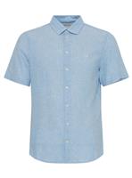 CASUAL FRIDAY CFASKEL Sky Linen Short Sleeve Shirt XL