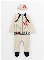 Novelty Halloween Ghostbusters Sleepsuit & Hat Set 3-6 months