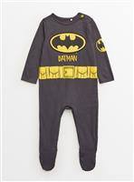 Novelty Halloween Batman Long Sleeve Sleepsuit Up to 1 mth