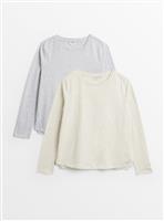 MATERNITY Nursing Long Sleeve T-Shirts 2 Pack 20