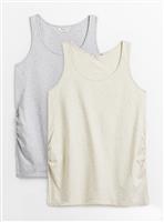 MATERNITY Vest Tops 2 Pack 14