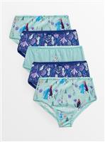 Disney Frozen Print Briefs 5 Pack 3-4 years