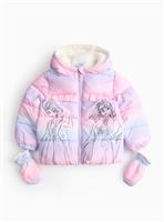 Disney Frozen Puffer Coat With Mittens 1-2 years