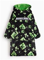 Minecraft Printed Fleece Hooded Blanket 5-6 years