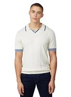 BEN SHERMAN Open Neck Polo XXL