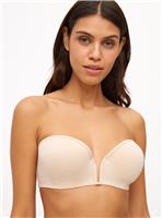 Beige Plunge Multiway Moulded Bra 38B