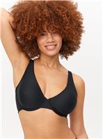 DD+ Flexform Black Non Padded Plunge Bra 34GG