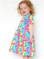 FRED & NOAH Rainbow Heart Dress 5-6 Years