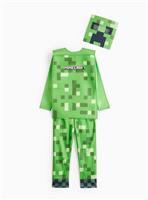 Minecraft Creeper Fancy Dress Costume 3-4 Years