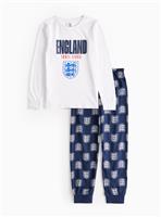 Official England Football Printed Pyjamas 7-8 years