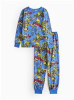 Transformers Blue Printed Long Sleeve Pyjamas 8-9 years