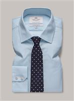 HAWES & CURTIS Blue Poplin Slim Shirt 15 - 33