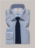 HAWES & CURTIS Blue Twill Slim Shirt 16 - 36