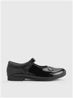START-RITE Stardust Black Patent Leather Mary Jane School Shoes 10.5 Infant