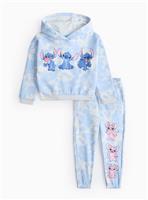 Disney Stitch Tie Dye Hoodie & Joggers Set 8 years