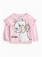 Disney Pink Marie Kitten Character Sweatshirt 2-3 years