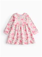 Disney Marie Pink Long Sleeve Dress 2-3 years