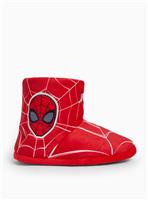 Marvel Spider-Man Red Slipper Booties 12-13 Infant