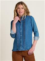 BRAKEBURN Seatown Denim Blouse 8