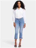 NYDJ Chloe Capri Jeans With Raw Shadow Cuffs 16