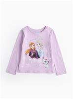 Disney Frozen Lilac Character T-Shirt 1-2 years