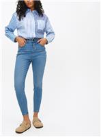 Mid Denim Shape High Waisted Skinny Jeans 8R