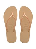 HAVAIANAS Tube Flip Flops Golden 35/36