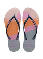 HAVAIANAS Slim Palette Glow Flip Flops Peony Rose 35/36