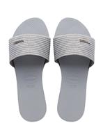 HAVAIANAS You Malta Metallic Sandals Ice Grey 35/36