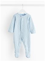 Blue Star Print 1.5 Tog Sleepsuit 6-9 months