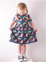 FRED & NOAH Dancing Dolphin Dress 2-3 Years