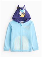 Bluey Character Print Hood Zip-Through Hoodie 2-3 years