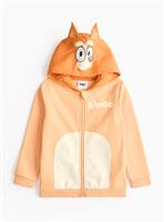 Bingo Character Print Hood Zip-Through Hoodie 1-2 years