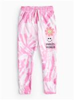 SmileyWorld Pink Tie Dye Joggers 7 years