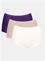 SLOGGI Basic Maxi C3P Purple, Pink & White 10