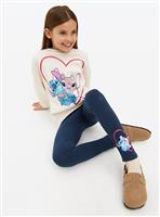 Disney Stitch Valentine's Top & Leggings Set 14 years