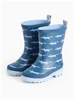 Tu X Scion Navy Mr Fox Rubber Wellies 5 Infant