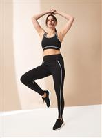 REAKTIV Black Training Legging With Reflective & Pocket Detail XS