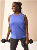 REAKTIV Cobalt Blue Training Mesh Tank L