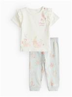 Peter Rabbit Floral Printed Pyjamas Up to 3 mths