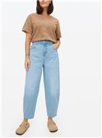Light Denim Barrel Leg Jeans 16L