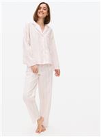 Lilac Stripe Seersucker Pyjama Bottoms 16